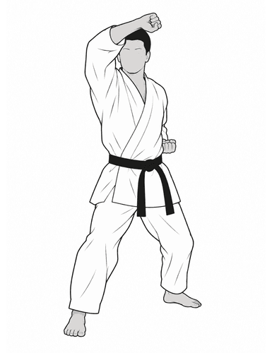 7 - jodan age-uke
